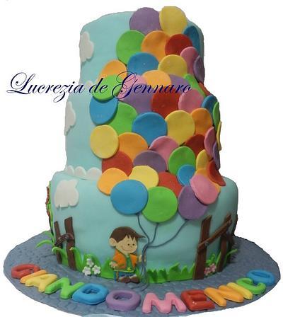 ballons cake - Cake by sweet_sugar_crazy