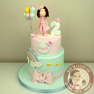 Little Girl Cake - Cake by elifinlezzetevi