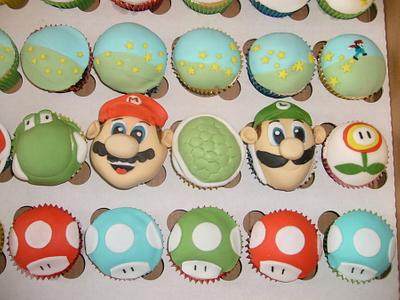 Mario cupcakes - Cake by Aoibheann Sims