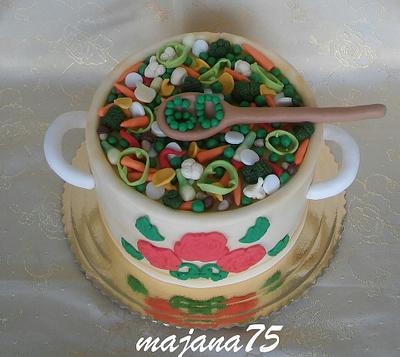 cake pot - Cake by Marianna Jozefikova