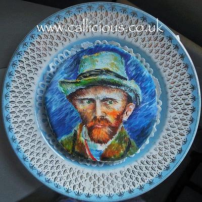 Van Gogh on a cookie - Cake by Calli Creations