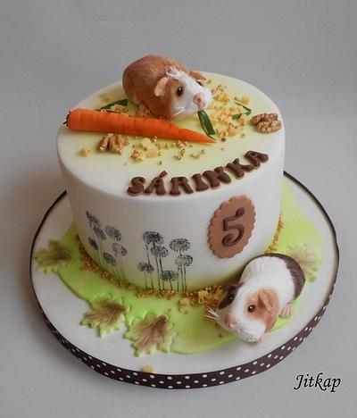 Guinea Pigs - Cake by Jitkap