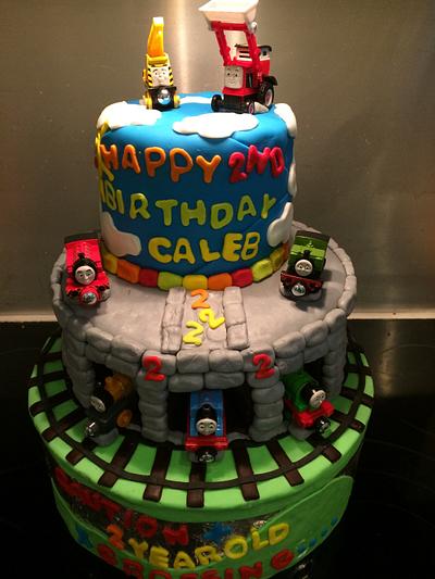  Thomas Train  - Cake by Michelle Knoop