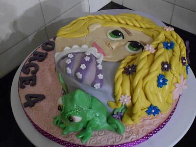 Rapunzel!  - Cake by Sheena Barker