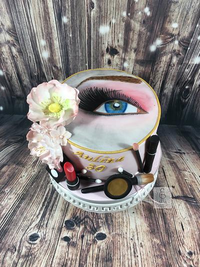 Cosmetician cake - Cake by ER Torten