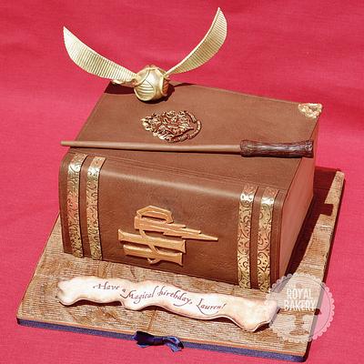 Harry Potter Spell Book - Cake by Lesley Wright