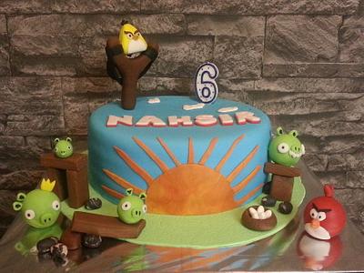 Angry birds  - Cake by Fab-Feest 