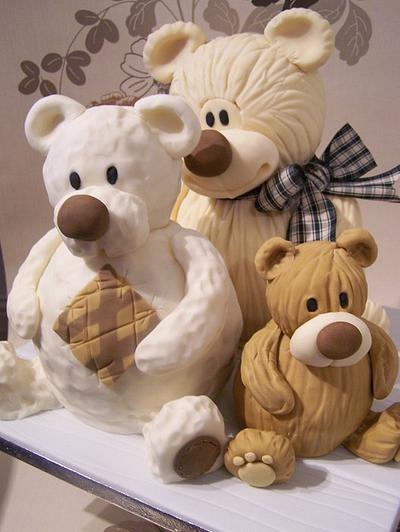 Three Teds! - Cake by SueC