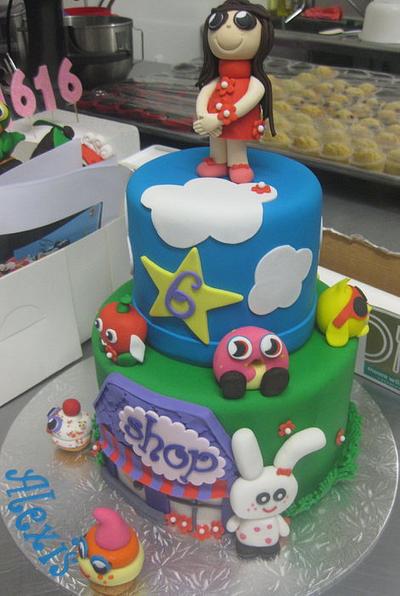 For the girl who loves moshi monsters   - Cake by Cupcake Group Limiited
