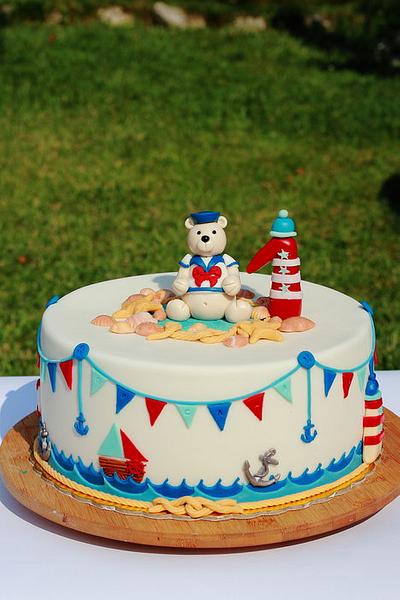 Nautical cake - Cake by laskova