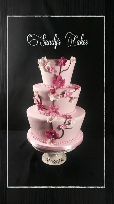 Spring Wedding Cake - Cake by Sandy's Cakes - Torten mit Flair