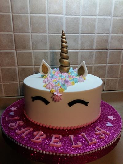 Unicorn cake 🌈🌈🌈 - Cake by Mariela Bono