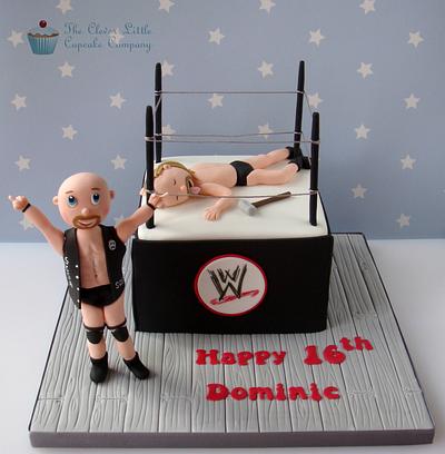 WWE Cake - Cake by Amanda’s Little Cake Boutique