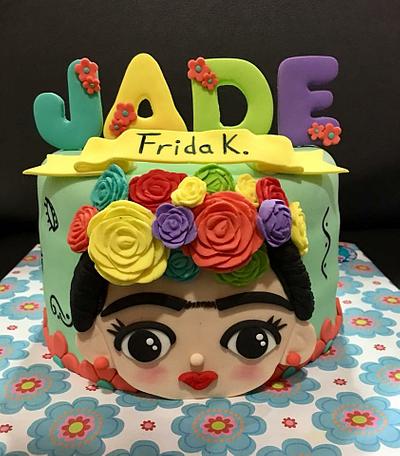 Frida Kahlo #2 - Cake by N&N Cakes (Rodette De La O)