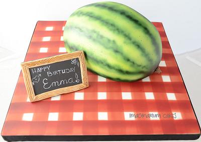 Watermelon Picnic - Cake by Imaginarium Cakes