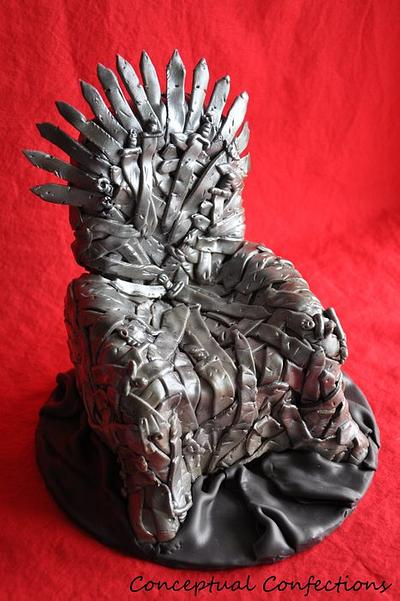The Iron Throne - Cake by Jessica