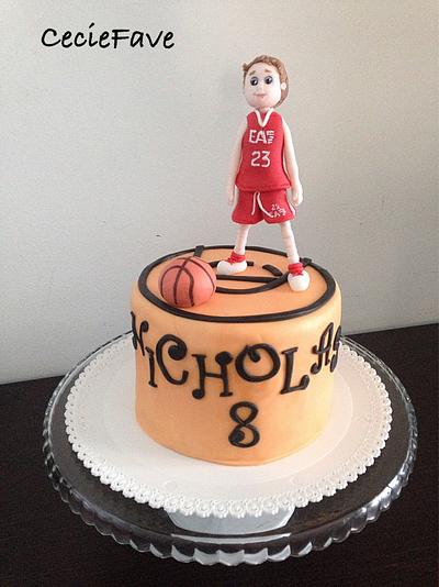 Basketball cake - Cake by CecieFave by Cecilia Favero