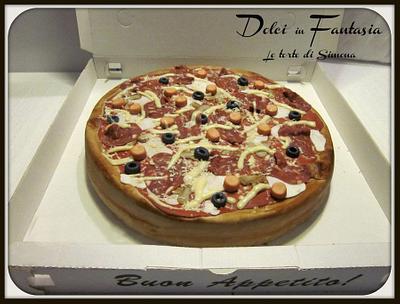 Pizza cake - Cake by Simona