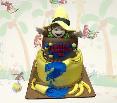 Curious George - Cake by MsTreatz