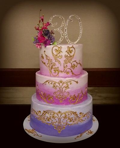 Pretty in pink! - Cake by Sherri Hodges 