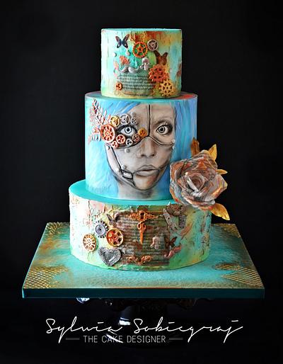 Steam Cakes - A Steampunk Collaboration - Cake by Sylwia Sobiegraj The Cake Designer