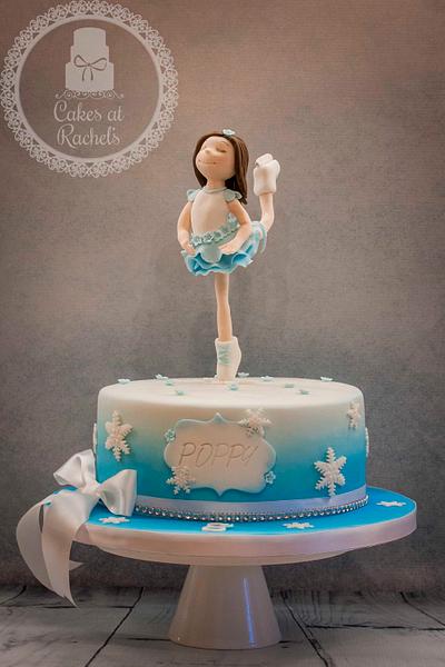 Ice Skater Cake - Cake by CakesAtRachels
