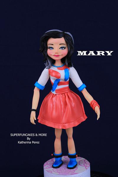 MARY DOLL CLASS - Cake by Super Fun Cakes & More (Katherina Perez)