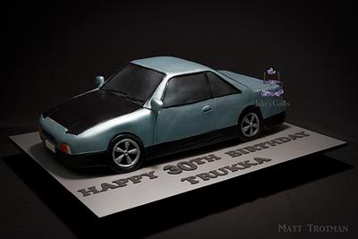 Nissan Silvia Car cake - Cake by Jake's Cakes