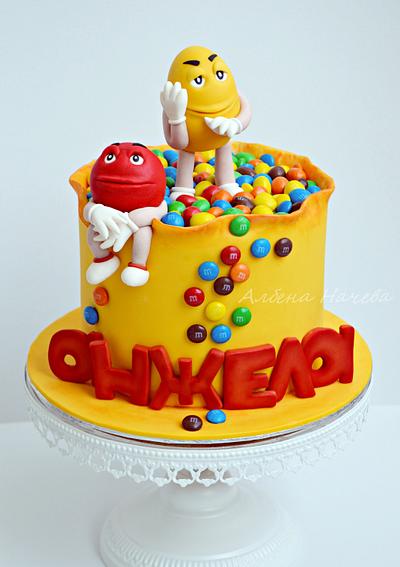 M&M cake - Cake by Albena Nacheva