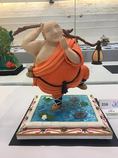 Balancing Buddha - Cake by Mrs Millie's