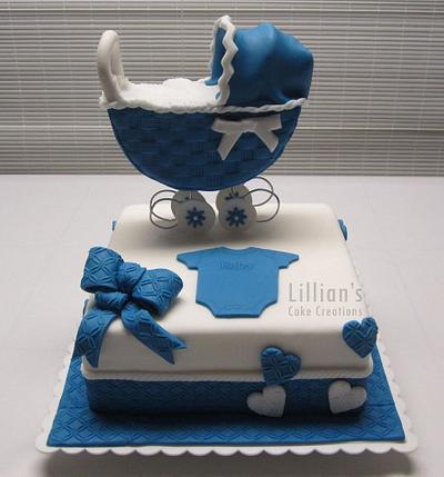 Baby shower - Cake by Lilly09
