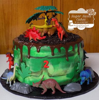 Dinosaurs - Cake by Sugar Sweet Cakes