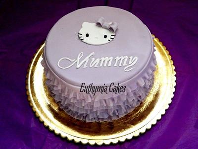 Hello Kitty for Mummy - Cake by Eva