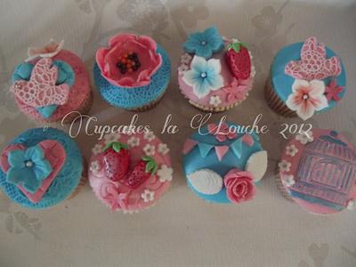 My Shabby Chic collection - Cake by Cupcakes la louche wedding & novelty cakes