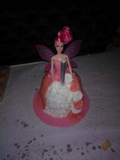 barbie cake  - Cake by Stace's Bakes