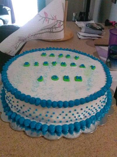 Birthday cake - Cake by Liz D MElendez