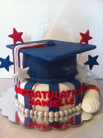 Graduation Cake - Cake by Nikki Belleperche