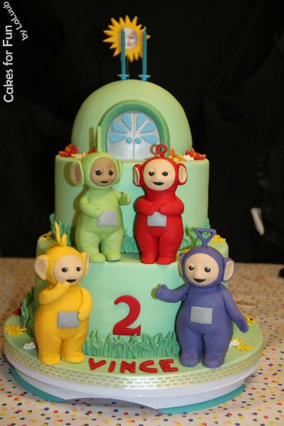 Teletubbie Cake - Cake by Cakes for Fun_by LaLuub