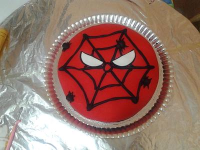 spiderman cake - Cake by claudia borges