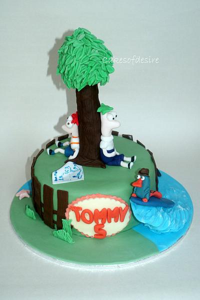 Phineas & Ferb  - Cake by cakesofdesire
