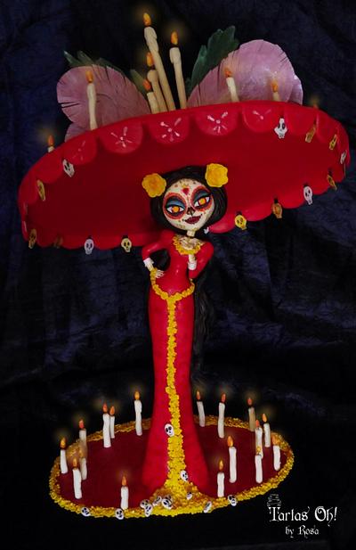 Sugar Skulls Bakers La Catrina (Book of Life) - Cake by Rosa Guerra (Tartas Oh by Rosa)
