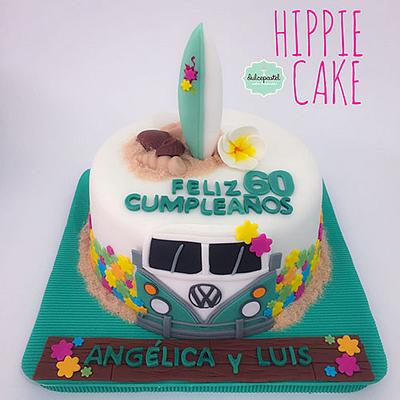 Torta Hippie Medellín - Cake by Dulcepastel.com