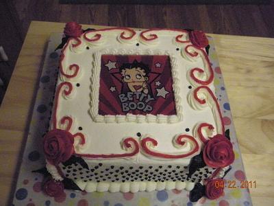 Betty Boop - Cake by Kimberly