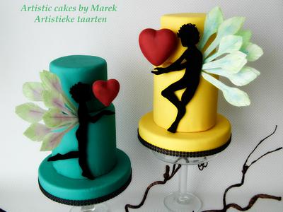 Double wedding cake - Cake by Marek