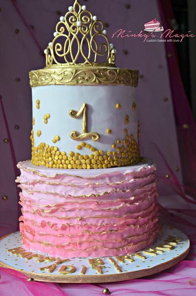 Princess Tiara Cake - Cake by Meenakshi (Minky's Magic)
