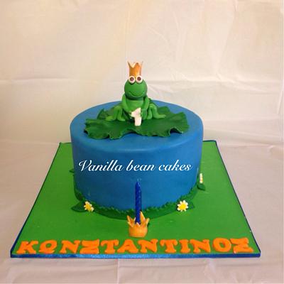 Frog cake - Cake by Vanilla bean cakes Cyprus