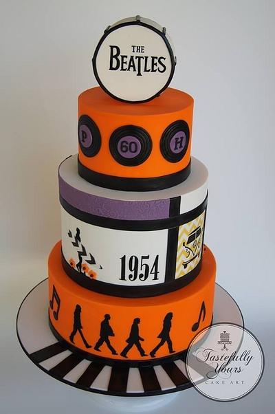 Beatlemania - Cake by Marianne: Tastefully Yours Cake Art 