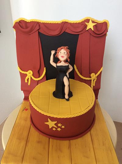Theatre lovers - Cake by Cinta Barrera