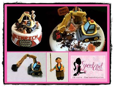 Construction Cake - Cake by Lola