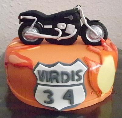Harley Davidson Cake - Cake by Andrea - La Ventana Dulce